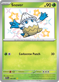 100/091 Snover - Paldean Fates