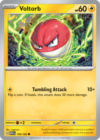 100/165 Voltorb - Scarlet & Violet 151