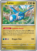 Latios 101/132 Mega Evolution card