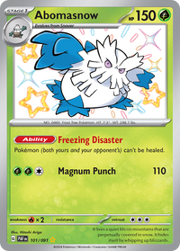 101/091 Abomasnow - Paldean Fates
