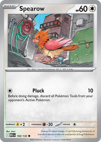 102/132 Spearow - Mega Evolution