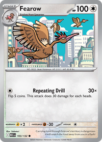 103/132 Fearow - Mega Evolution
