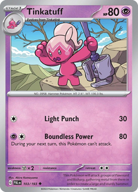 103/193 Tinkatuff - Paldea Evolved