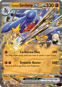 104/182 Cynthia's Garchomp ex - Destined Rivals