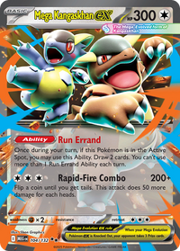 104/132 Mega Kangaskhan ex - Mega Evolution