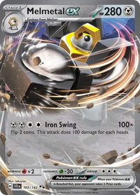 105/142 Melmetal ex - Stellar Crown