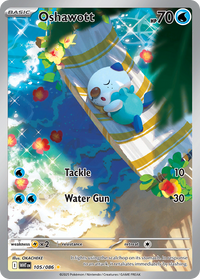 105/086 Oshawott - White Flare