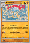Marowak 105/165 Scarlet & Violet 151 card