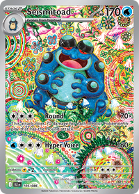 105/086 Seismitoad - Black Bolt