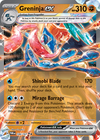 106/167 Greninja ex - Twilight Masquerade