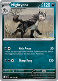 Mightyena 106/162 Temporal Forces card