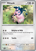 Miltank 106/132 Mega Evolution card