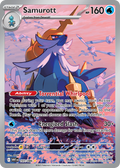 Samurott 107/086 White Flare card