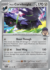 108/159 Hop's Corviknight - Journey Together