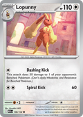 Lopunny 108/132 Mega Evolution card