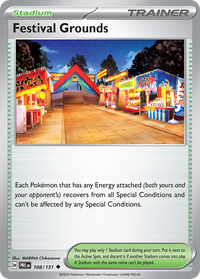 108/131 Festival Grounds - Prismatic Evolutions