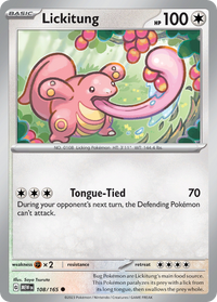 108/165 Lickitung - Scarlet & Violet 151