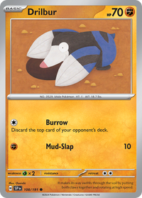 108/191 Drilbur - Surging Sparks