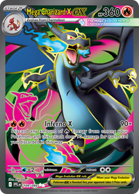109/094 Mega Charizard X ex - Phantasmal Flames