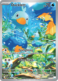 109/086 Ducklett - White Flare