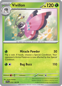 010/198 Vivillon - Scarlet & Violet Base