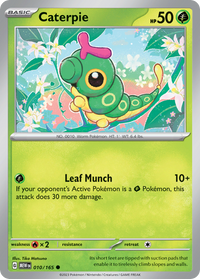 010/165 Caterpie - Scarlet & Violet 151