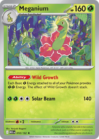 010/132 Meganium - Mega Evolution