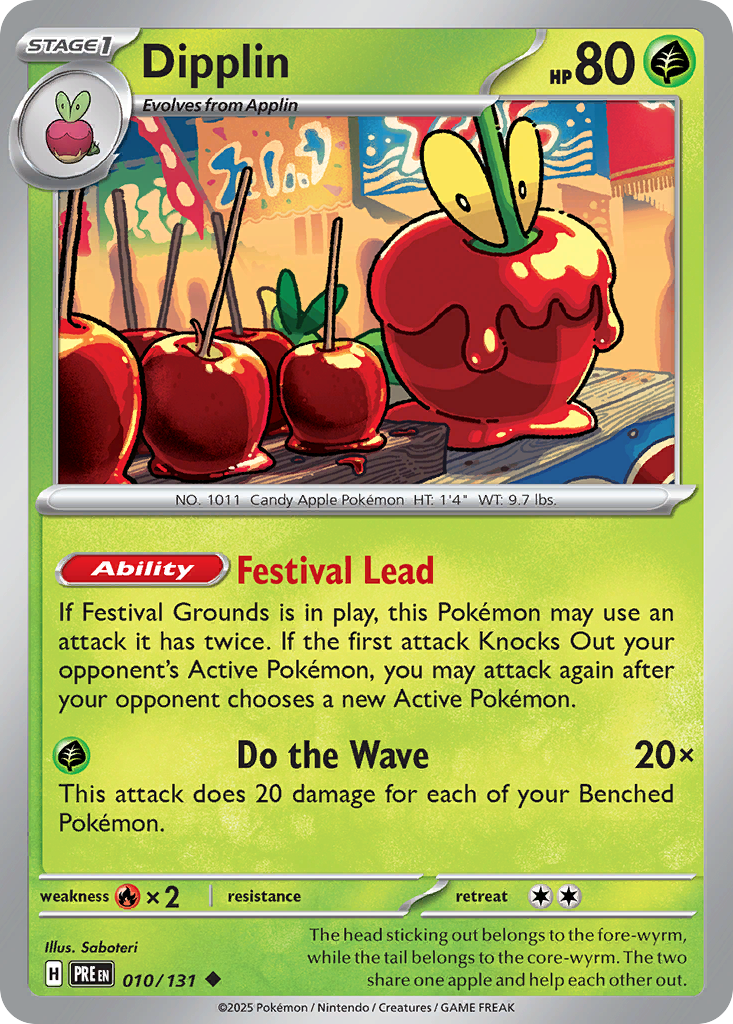 Dipplin 010/131 Prismatic Evolutions card