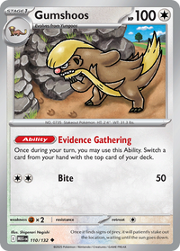110/132 Gumshoos - Mega Evolution