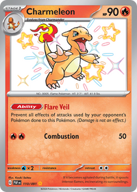 110/091 Charmeleon - Paldean Fates