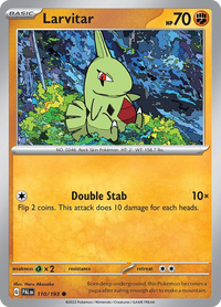 110/193 Larvitar - Paldea Evolved