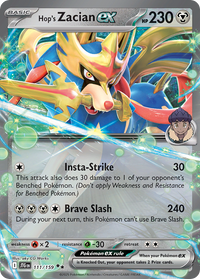 111/159 Hop's Zacian ex - Journey Together