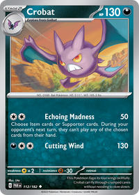112/182 Crobat - Paradox Rift