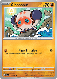 112/191 Clobbopus - Surging Sparks