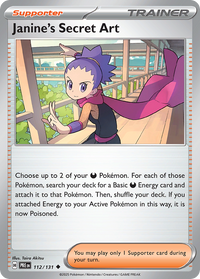 112/131 Janine's Secret Art - Prismatic Evolutions