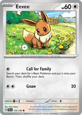 Eevee 113/142 Stellar Crown card