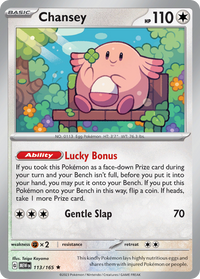 113/165 Chansey - Scarlet & Violet 151