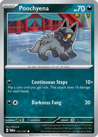 113/167 Poochyena - Twilight Masquerade