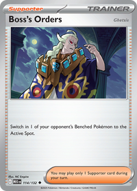 114/132 Boss's Orders - Mega Evolution