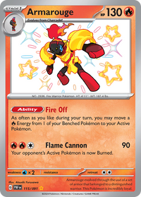 115/091 Armarouge - Paldean Fates