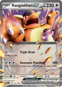 115/165 Kangaskhan ex - Scarlet & Violet 151