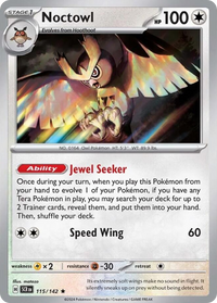 115/142 Noctowl - Stellar Crown