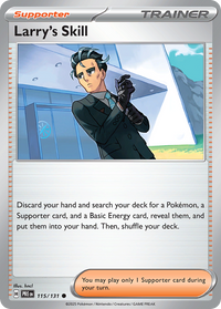 115/131 Larry's Skill - Prismatic Evolutions