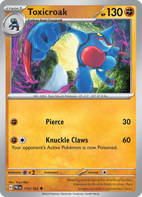 115/193 Toxicroak - Paldea Evolved