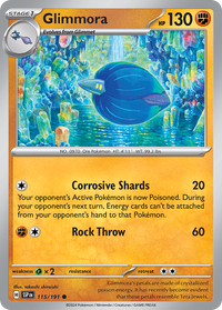 115/191 Glimmora - Surging Sparks