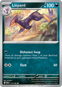 115/182 Liepard - Paradox Rift