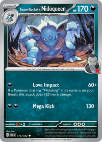 116/182 Team Rocket's Nidoqueen - Destined Rivals