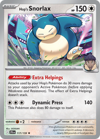 117/159 Hop's Snorlax - Journey Together