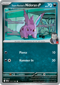 Team Rocket's Nidoran♂ 117/182 Destined Rivals card