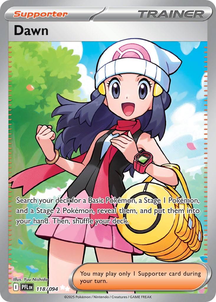 Dawn 118/094 Phantasmal Flames card